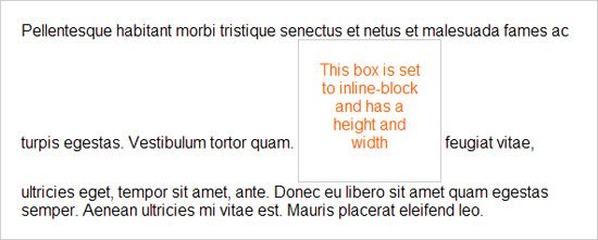 display : inline-block