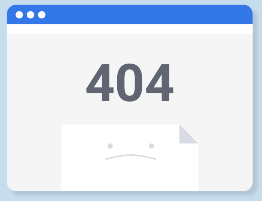 erreur 404: page internet introuvable