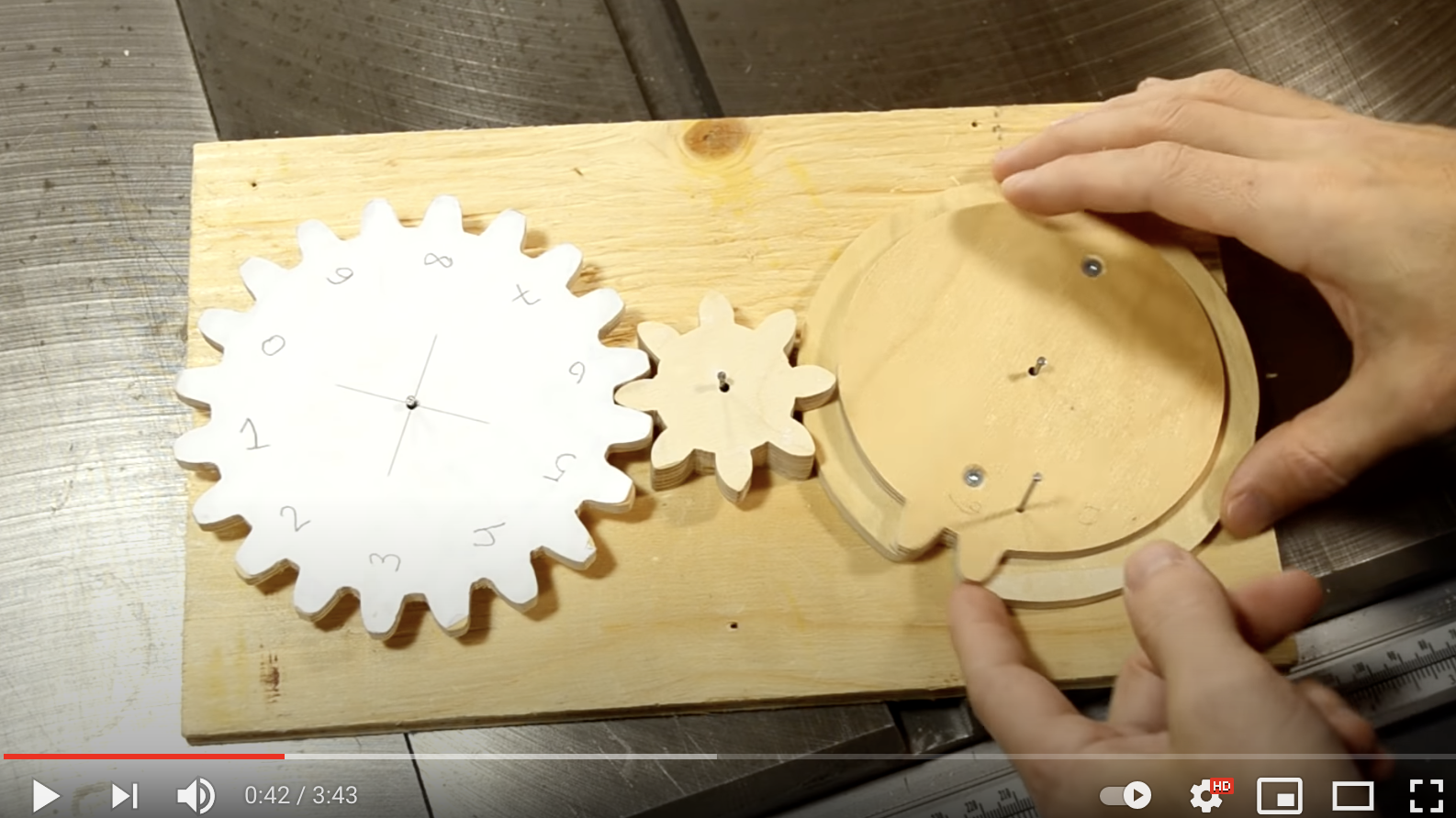 Youtube: How mechanical counters work, gears
