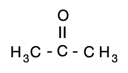 une molecule en formule semi-developpée