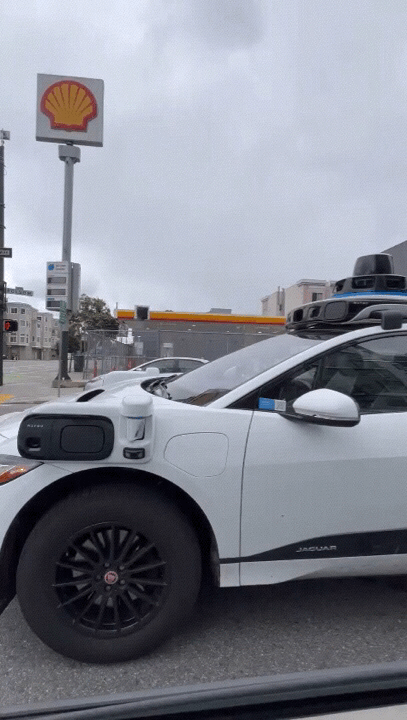 Jaguar électriques I-PACE Waymo One: taxi autonome