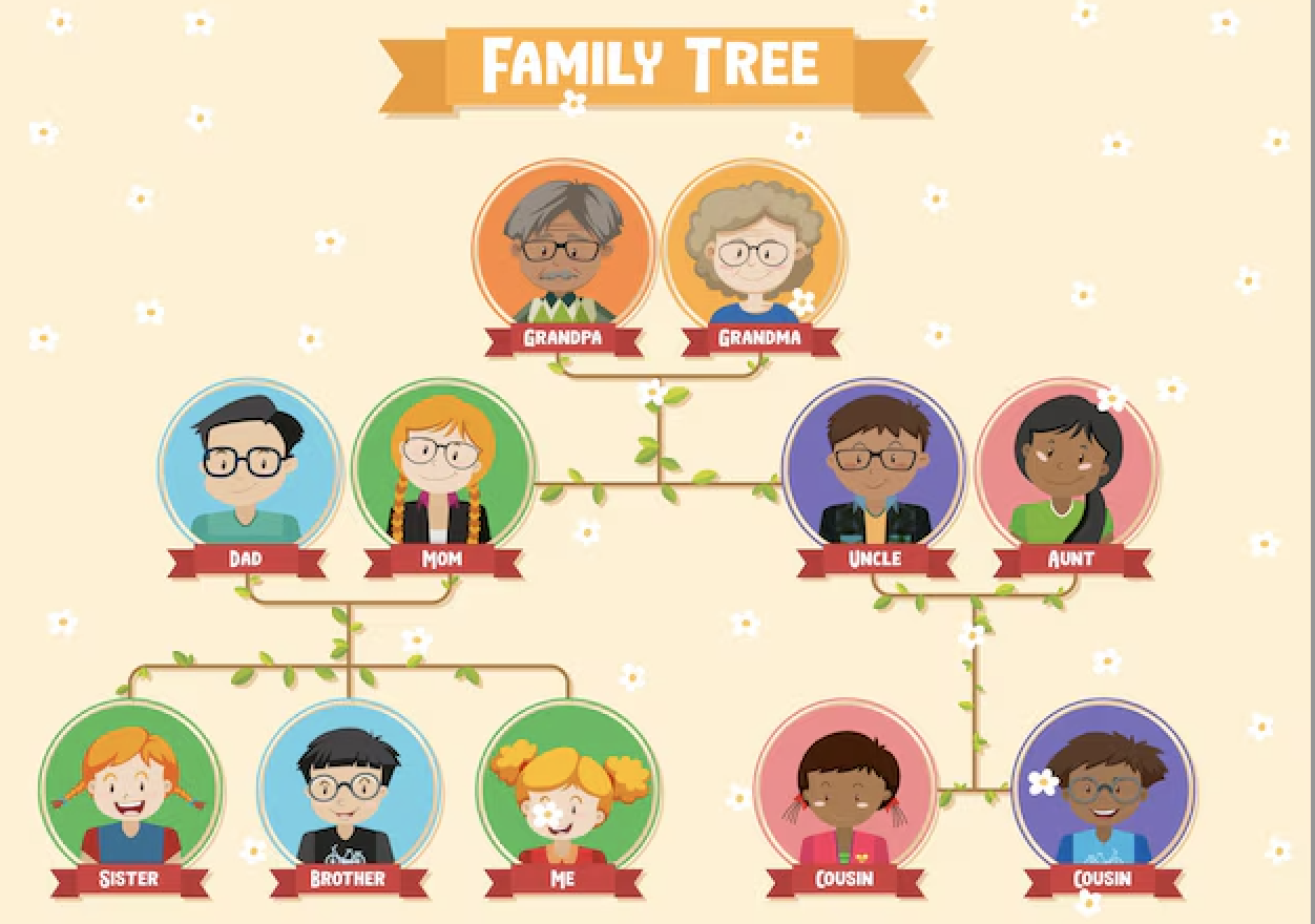 family tree sur freepik.com/genealogie