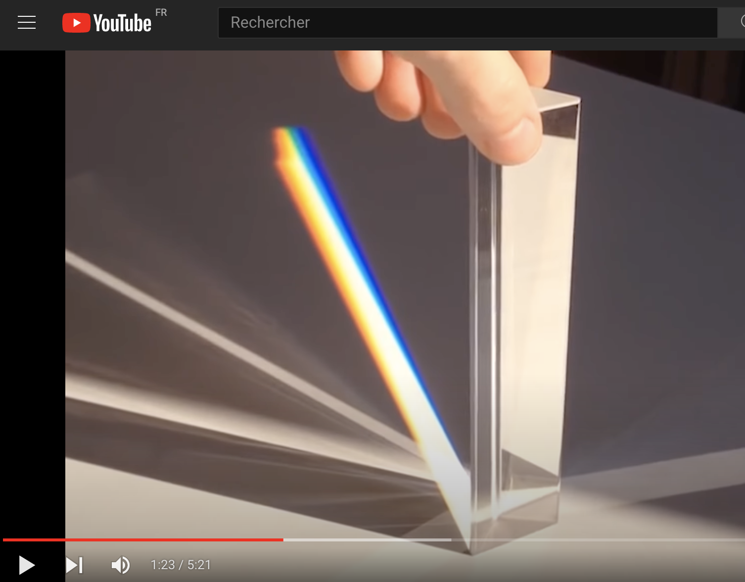 Video : (chaine antiseche) La lumière blanche