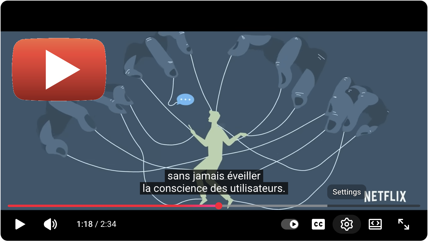 Netflix - trailer - durée 2'30