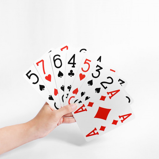 main d'une partie de cartes